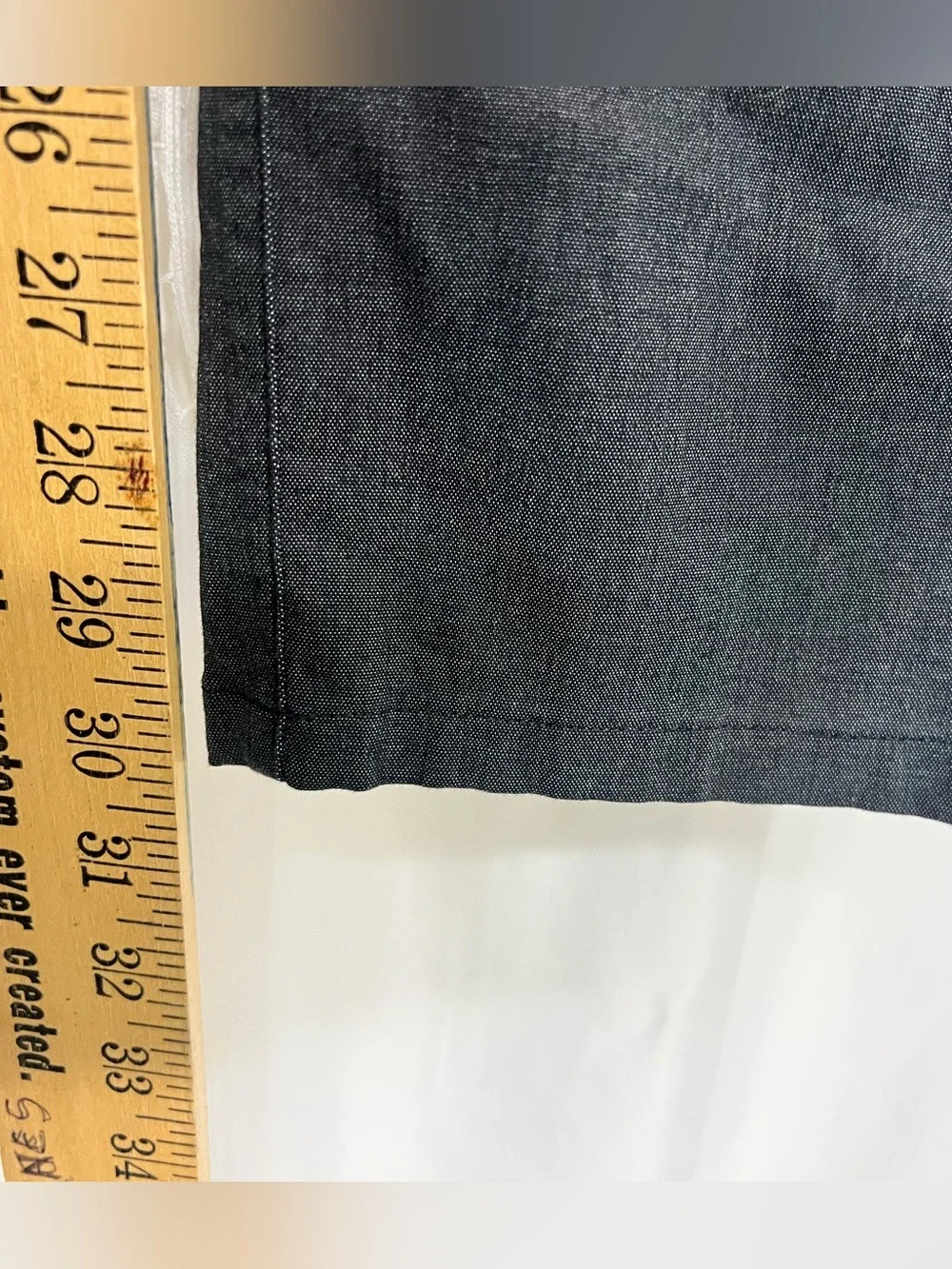 Lululemon Commission Pant Slim Oxford Obsidian Gray 36x30 ABC Golf Pants